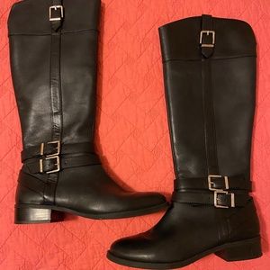 Black Leather Boots